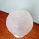 Art Deco ceiling light in frosted pressed glass, 1930