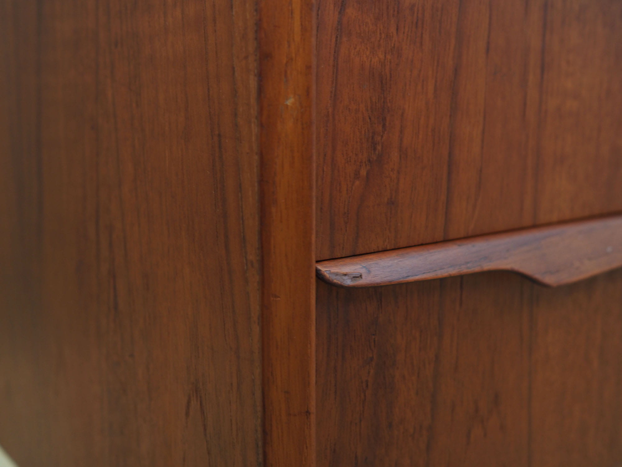 Teak chest of drawers danish design vintage