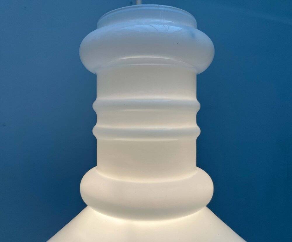 Vintage Glass Pendant Lamp Apotekerpendel Danish by Sidse Werner for Holmegaard