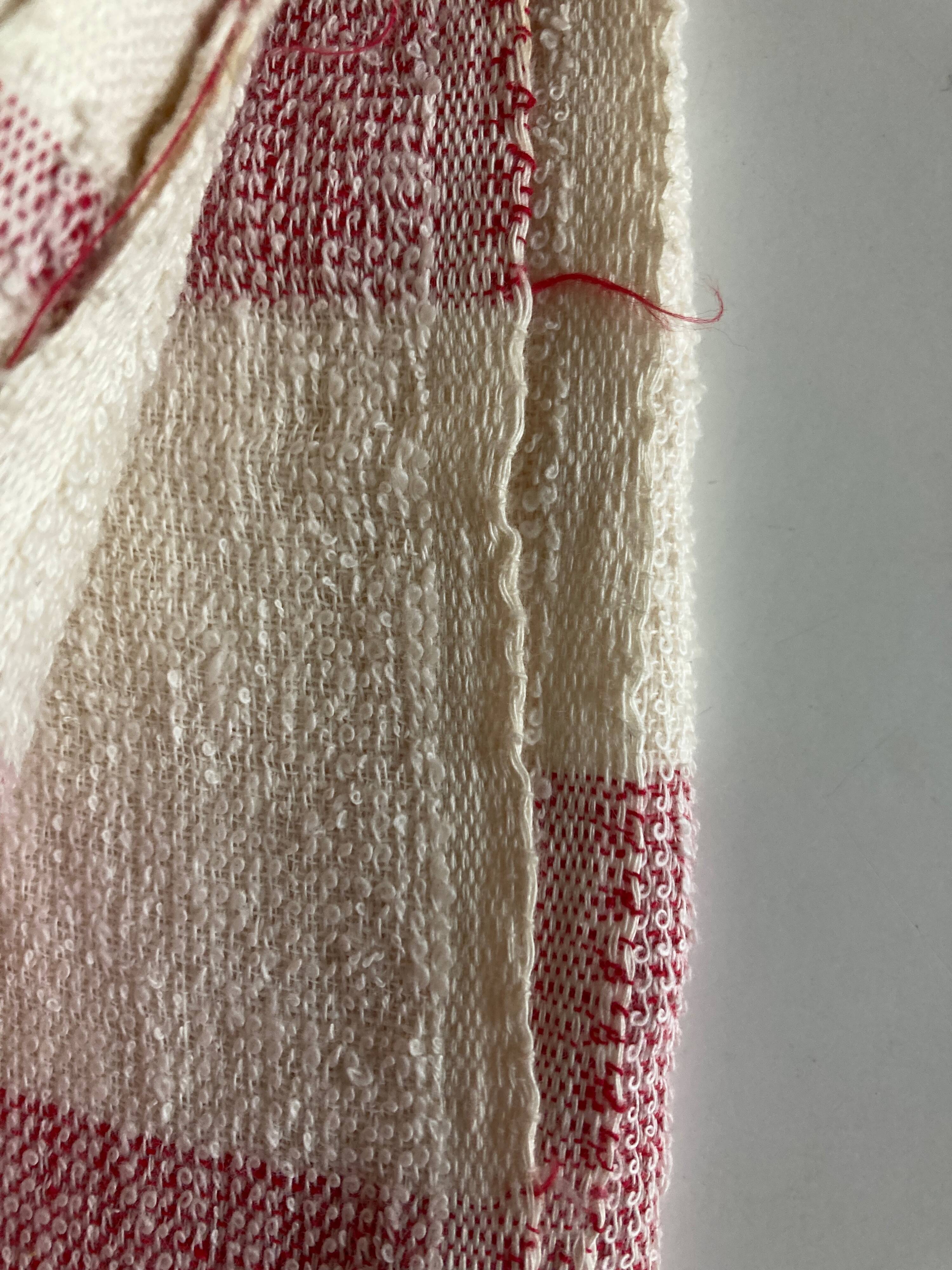 XXL terry bath towel counter bathroom linen Le Bon Marché 1930