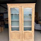 Jolie vitrine chêne revalorisée