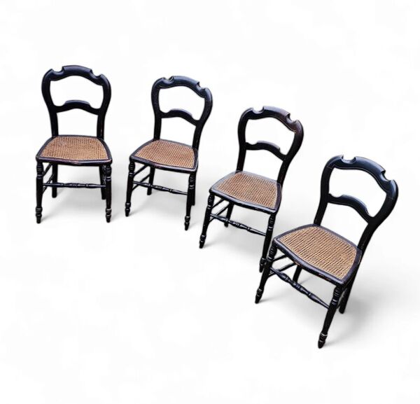 Chaises Napoléon III XIXe siècle / chaises de salle à manger