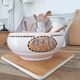 Sarreguemines Nomeny Art Deco Salad Bowl