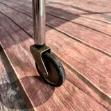 Vintage foldable service trolley