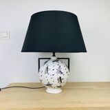 80s postmodern ceramic lamp
