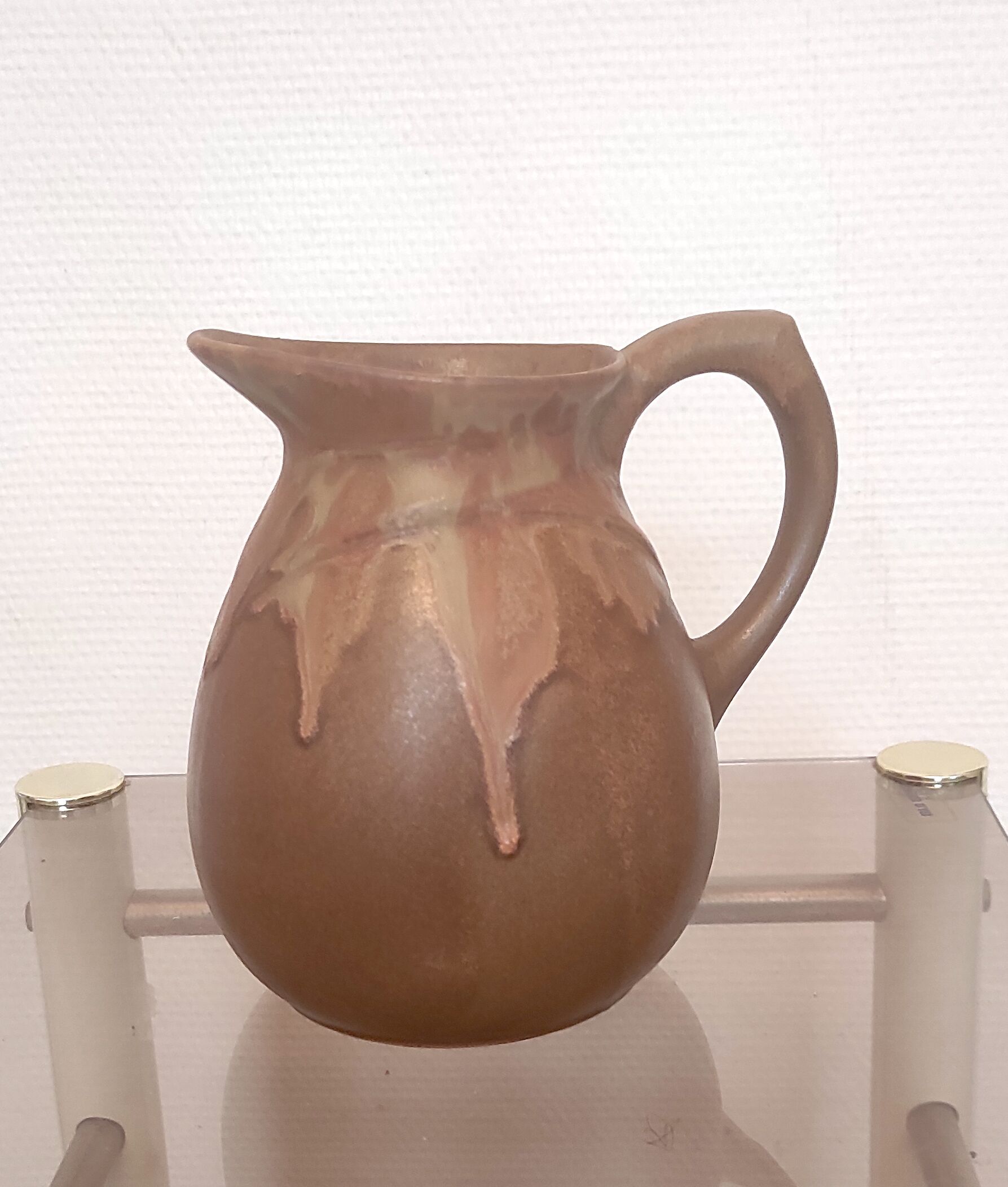 Pitcher in sandstone flamed by DENBAC – mid. XXth