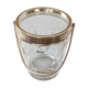 Ice bucket / cut crystal ice cubes