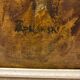 Oil painting table