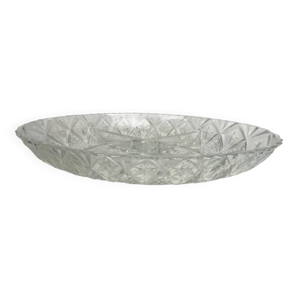 Glass compartment dish