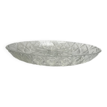 Plat à compartiments en verre
