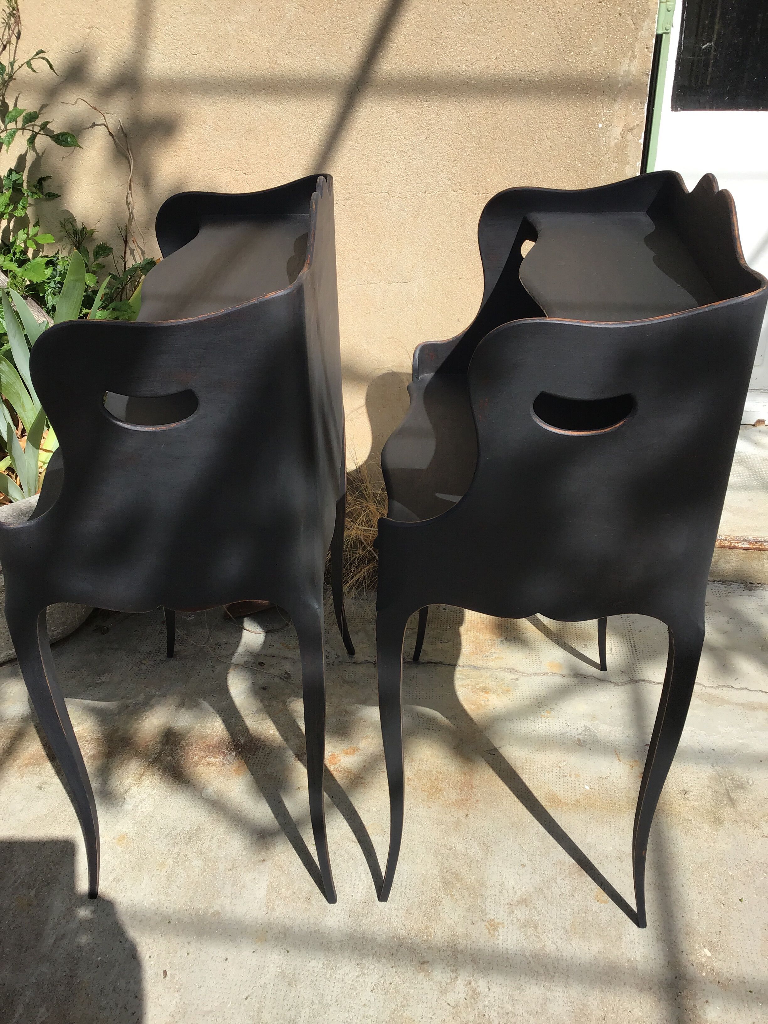 Pair of nightstands Louis XV