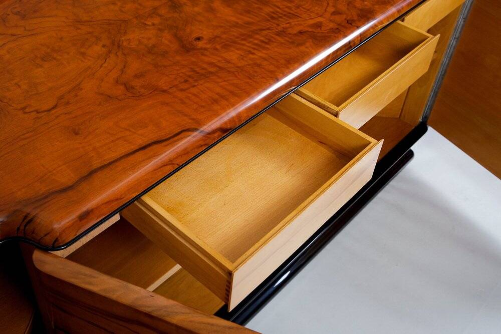 Walnut Sideboard by Jindrich Halabala for Up Zavody, 1920s