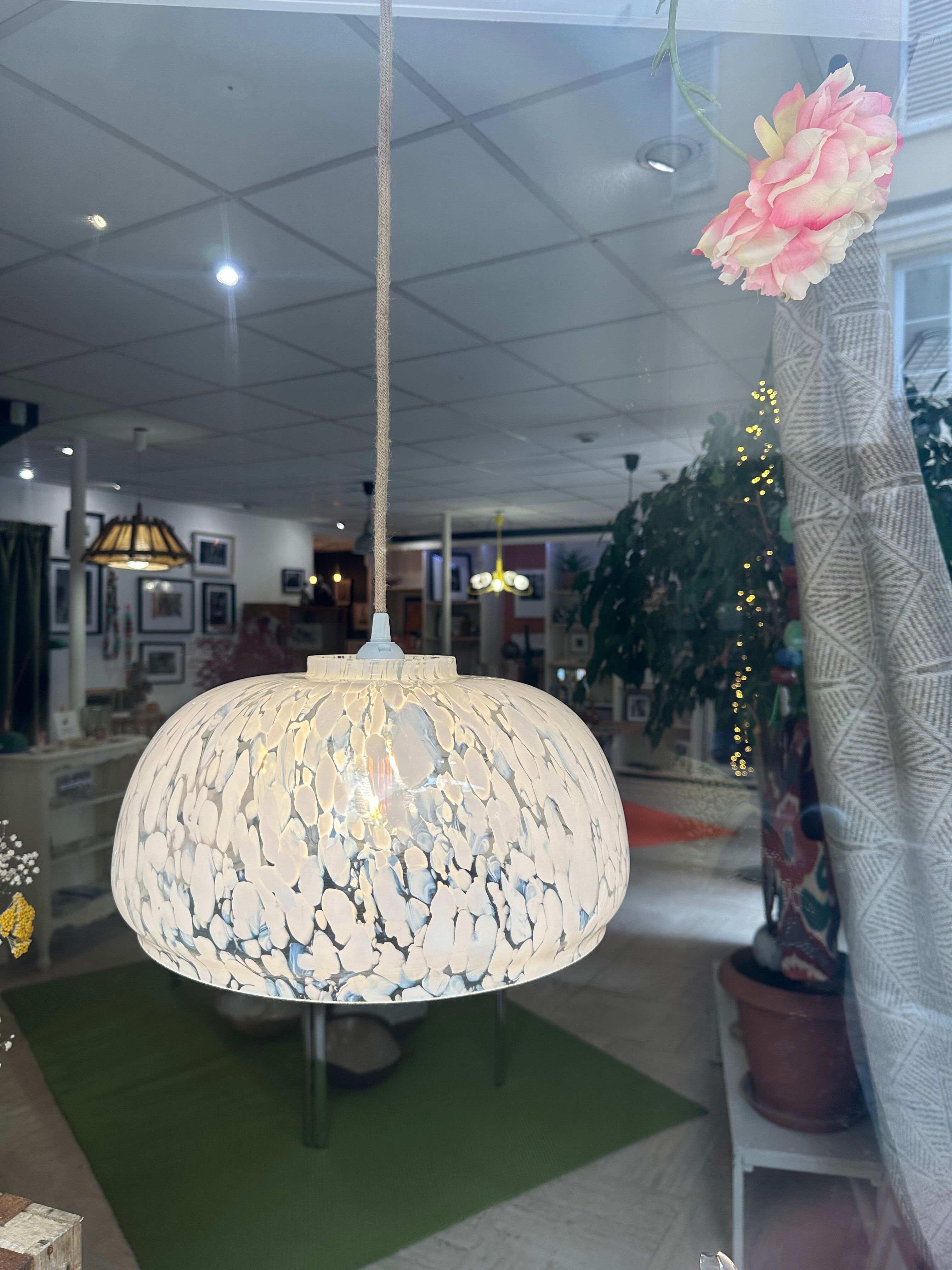 Murano vintage pendant light
