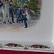 Plat en faience, décors  henri. Loux, Obernai, Sarreguemines.