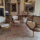 Salon Louis XV three pieces in golden wood