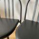 Chaises métal et skai Mallet Stevens