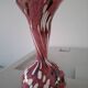 Speckled blown vase by Briot
