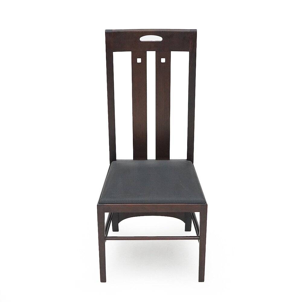 Ingram chairs by Charles Rennie Mackintosh for Cassina, 1980s, set of 6.