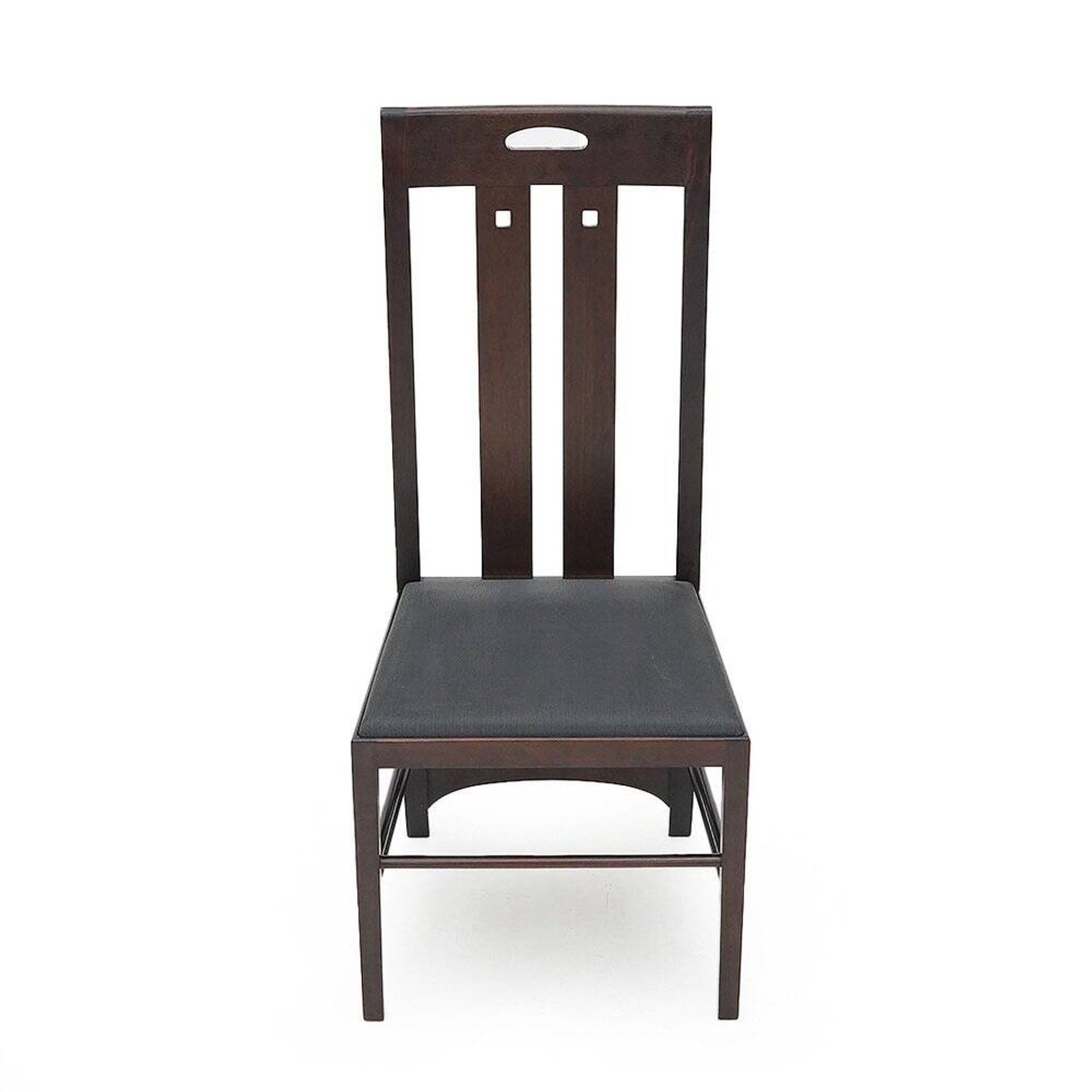 Ingram chairs by Charles Rennie Mackintosh for Cassina, 1980s, set of 6.