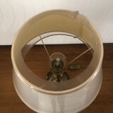 Lampe vintage pied en laiton
