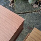 Pair of bedside tables, vintage nightstands