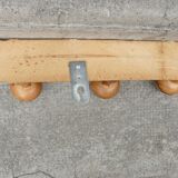 Bamboo bamboo coat rack 5 hooks