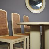 Table and 6 chairs by Mario Sabot from the 70s