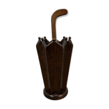 Art Deco wooden umbrella stand