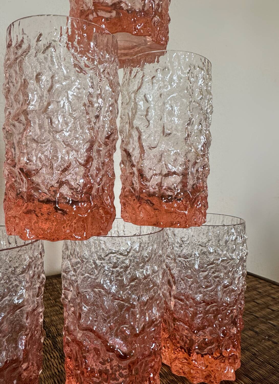 Geoffrey Baxter glasses from the 60s