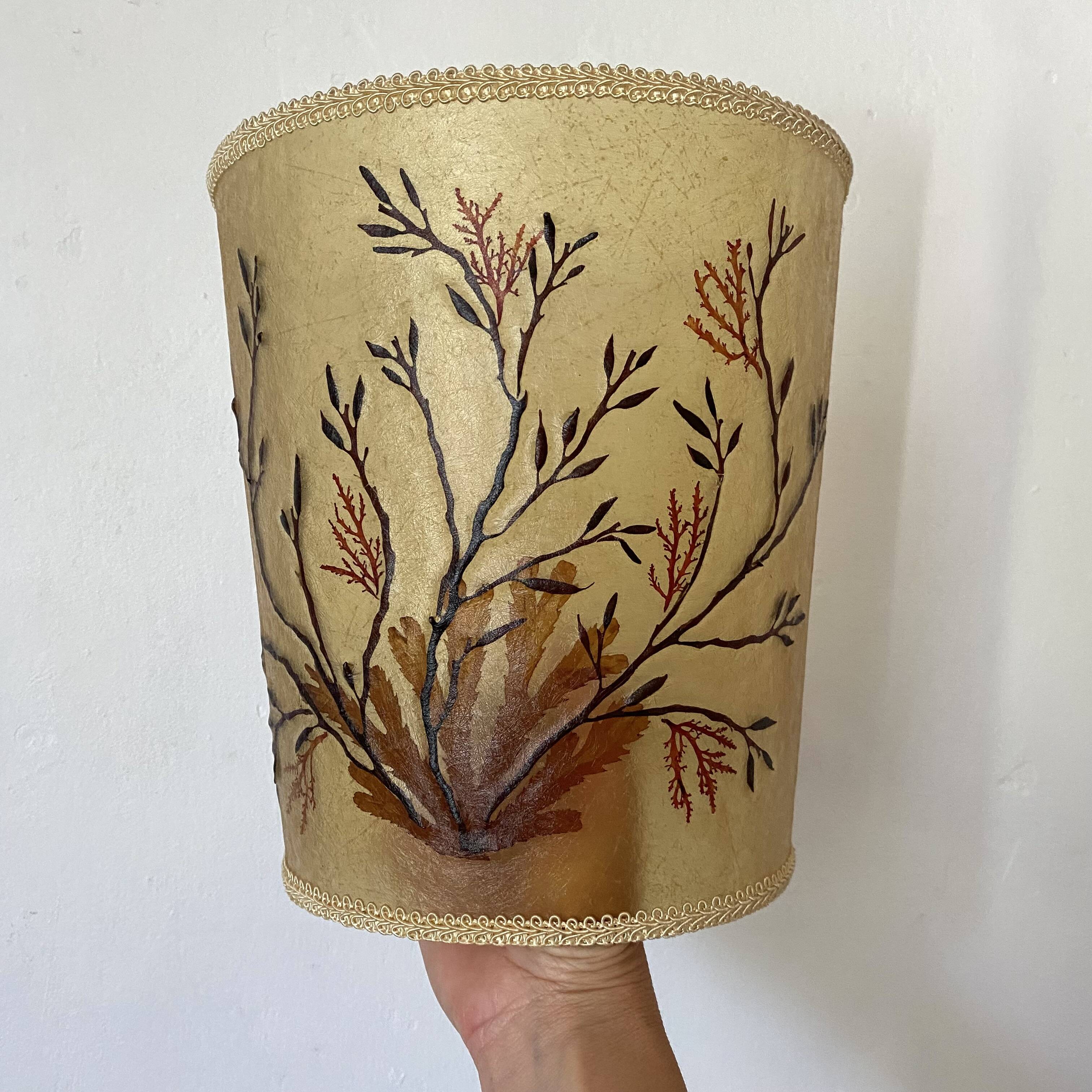 Paire d'appliques vintage herbiers