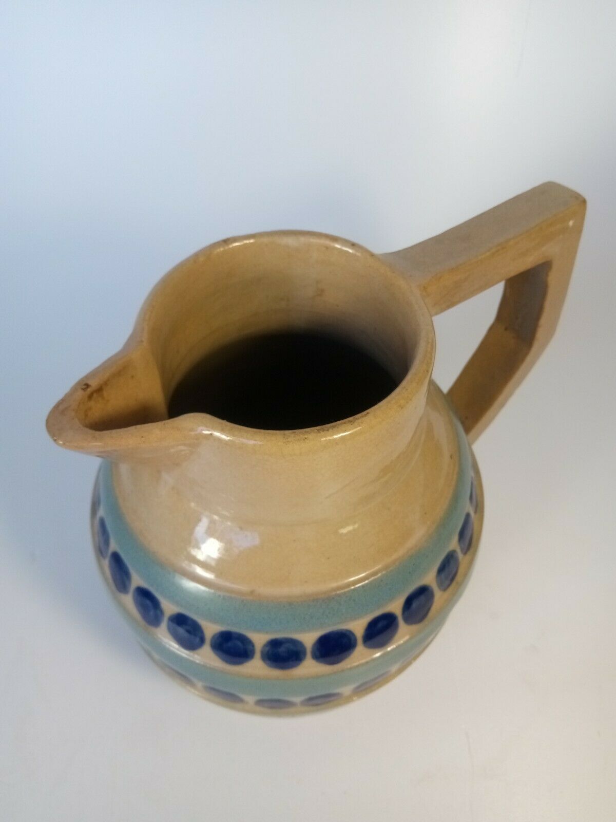 Malicorne ceramic pitcher Roger François art deco