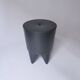 tabouret noir design Philippe STARCK vintage. 1970 1980