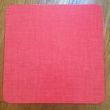 Tabouret formica rouge