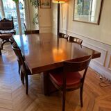 Lot table à manger hugues chevalier tamara  + 6 chaises