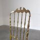 Italian brass dining chair by Chiavari, 1970s