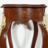 Small Table in Lacquered Wood, Louis XV Style – Late 19th Century