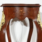 Small Table in Lacquered Wood, Louis XV Style – Late 19th Century
