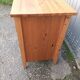 Old chest of drawers 3 drawers in vintage pine wood