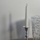 Pair of small silver candlesticks
