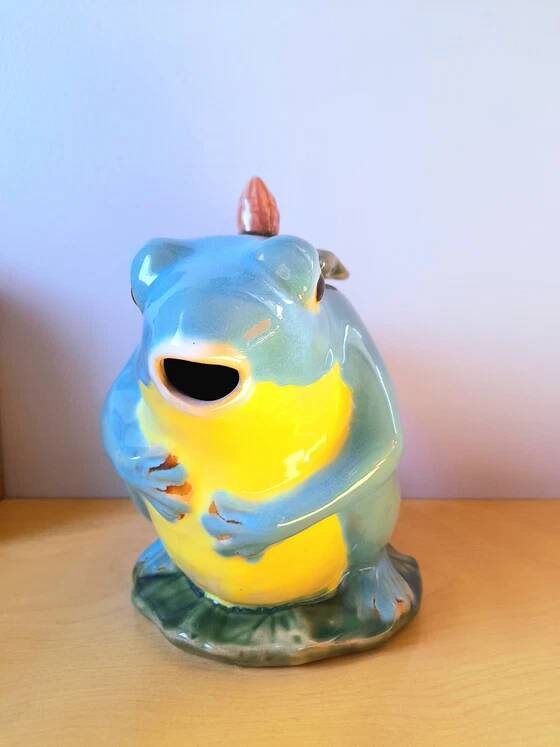 Athezza Frog Teapot 1960