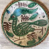 Large dish signed Domingo Punter