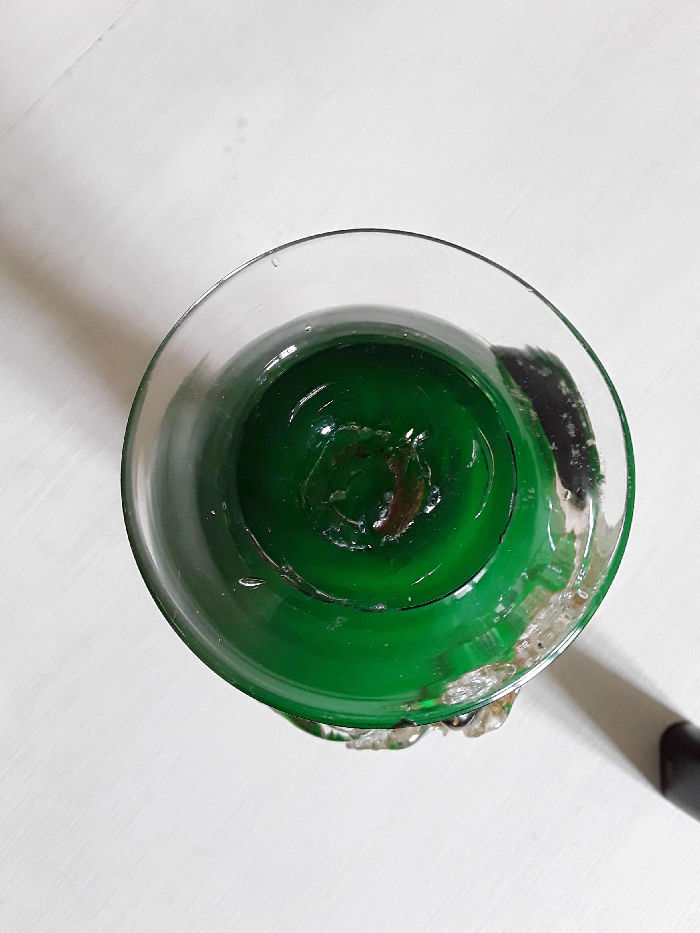 Murano blown glass vase