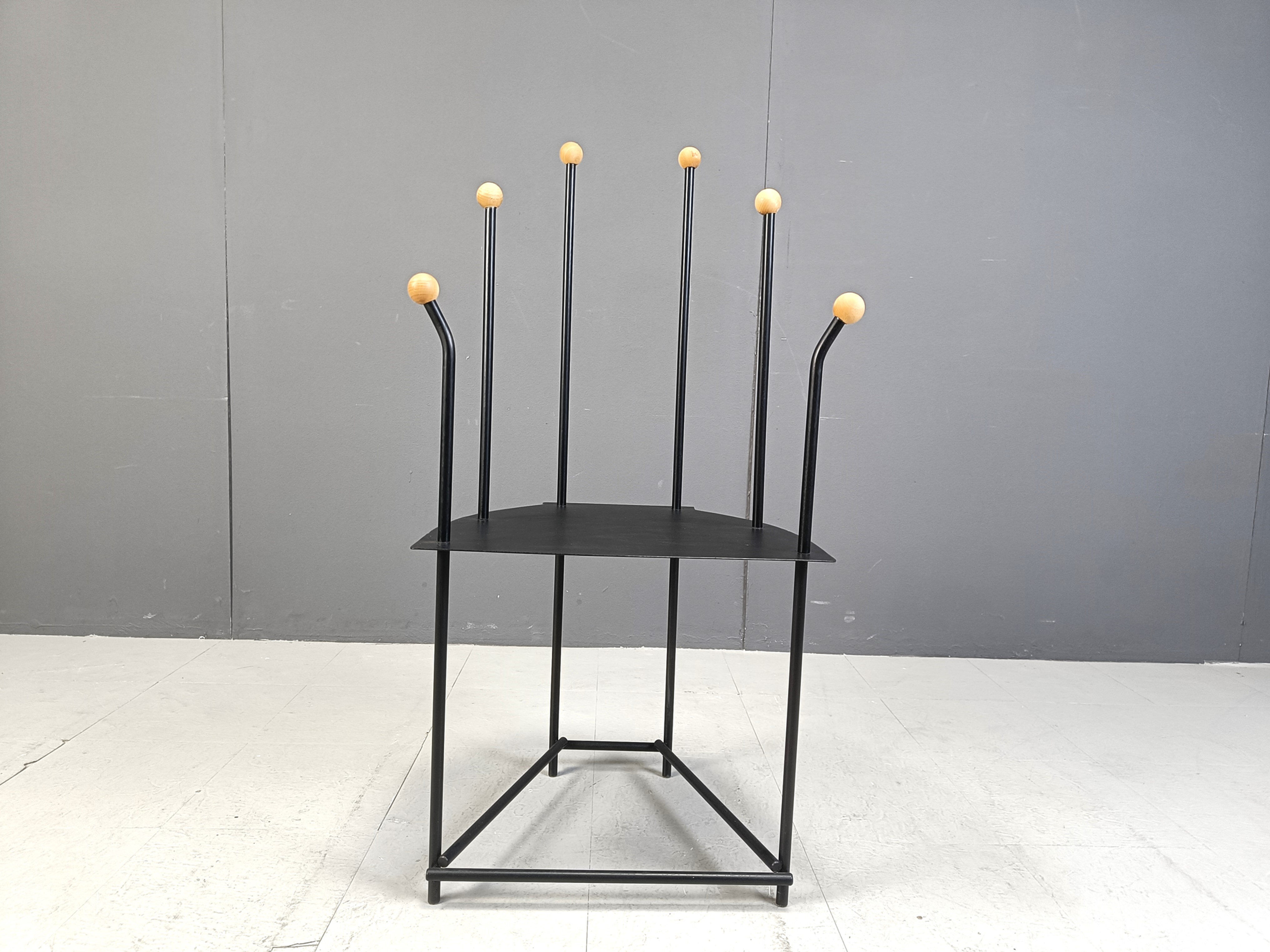 Postmodern lounge chair, 1980s