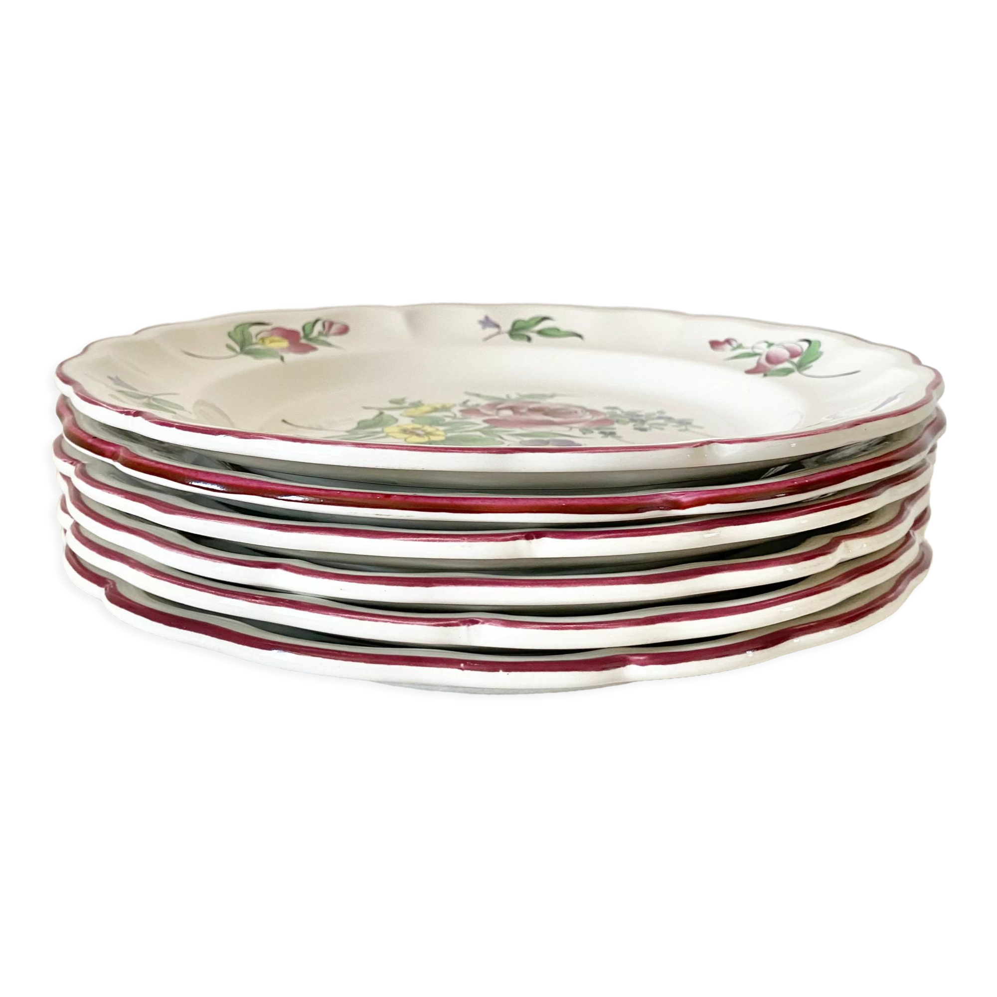 Presentation plates Lunéville (Lamppost)