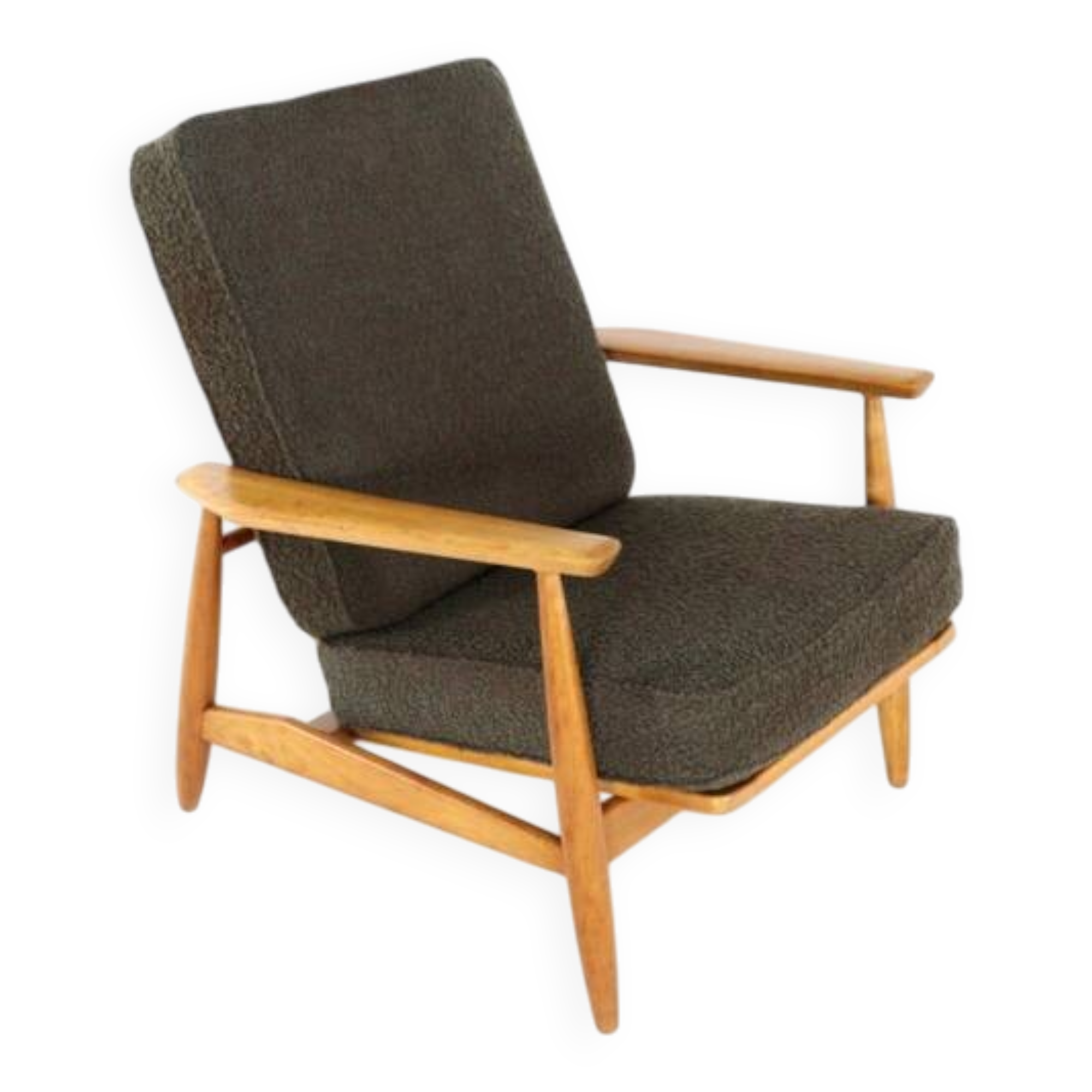 Fauteuil scandinave style Dux « Vejvad » | design vintage