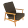 Fauteuil scandinave style Dux « Vejvad » | design vintage