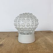 Vintage White Porcelain Ceiling Light, 1970s