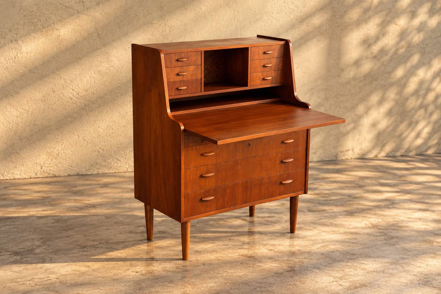vintage secretary desk | cabinet | 1960s | Danish