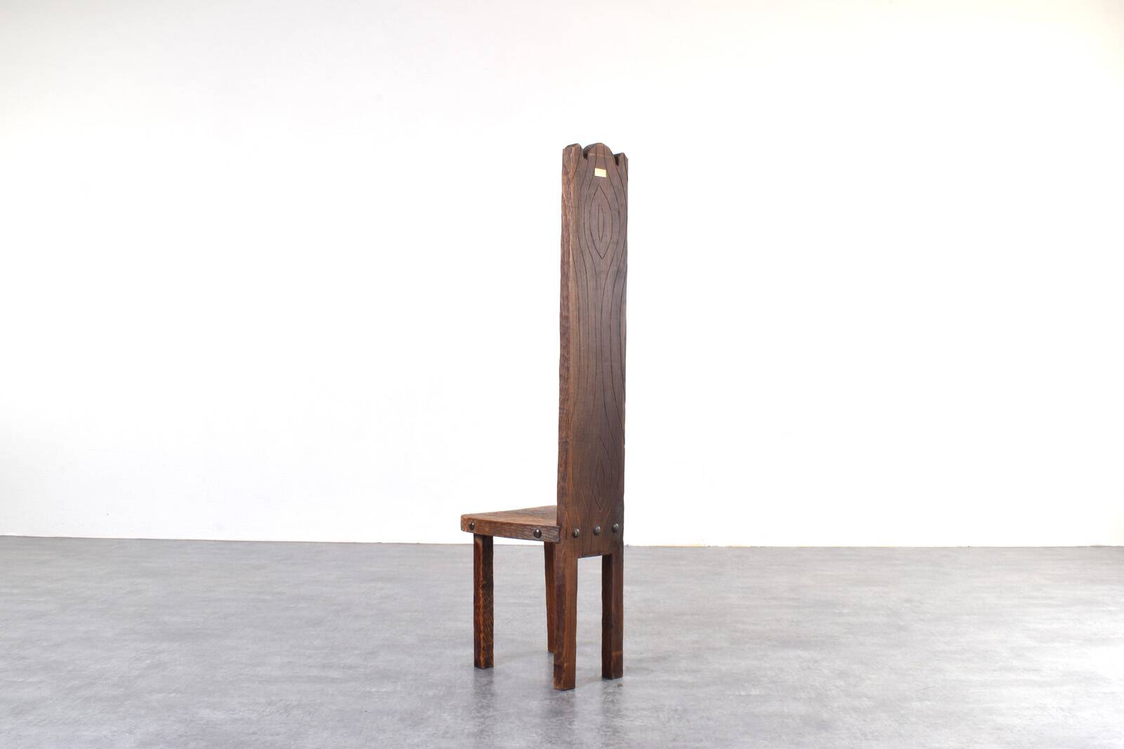 Chaise haute espagnole d'Ormecasa avec Jésus et les Apôtres, années 1970.