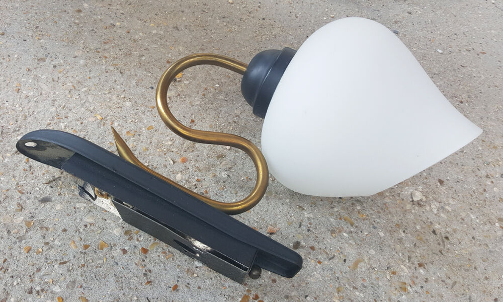 Pair wall lamps 50s 60s